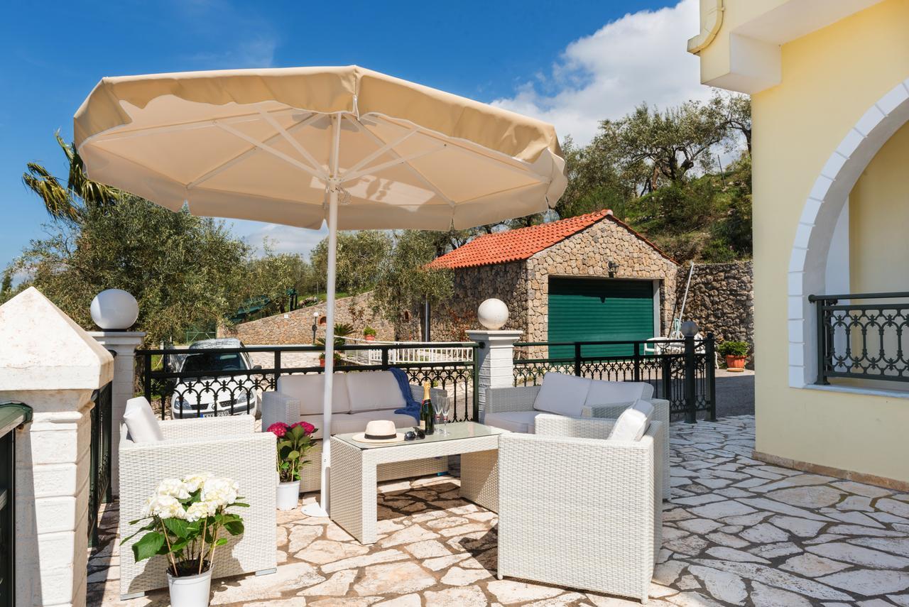 Corfu Villa Kokkini With Swimming Pool Kokkínion Exterior photo