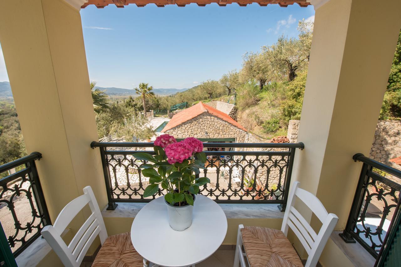 Corfu Villa Kokkini With Swimming Pool Kokkínion Exterior photo